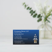 人々、人的資源 名刺 (スタンド正面)