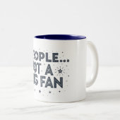 人々…大ファン引用文じゃなおもしろいい ツートーンマグカップ (正面右)