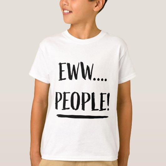 人々 Tシャツ (正面)