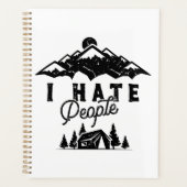 人おもしろい嫌いのアンチソーシャルキャンプ プランナー手帳 (正面)