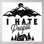 人おもしろい嫌いのアンチソーシャルキャンプ ポスター (正面)