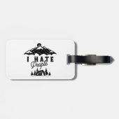 人おもしろい嫌いのアンチソーシャルキャンプ ラゲッジタグ (裏面横)