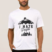 人おもしろい嫌いのアンチソーシャルキャンプ Tシャツ (正面)