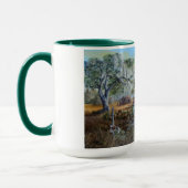 人および彼の犬…南様式 マグカップ (左)