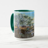 人および彼の犬…南様式 マグカップ (正面左)