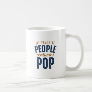 人お気に入りの々が私を呼ぶポップ・アートの コーヒーマグカップ