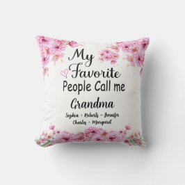 人お気に入りの々はおばあちゃんと呼ばれる |グランドキッズ名 クッション