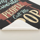 人お気に入りの々は僕を父ポップ・アートの日と呼ぶ シェルパブランケット (3/4)