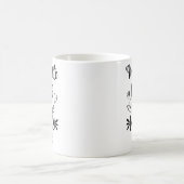 人お気に入りの々は私をナニー母の日と呼ぶ コーヒーマグカップ (中央)