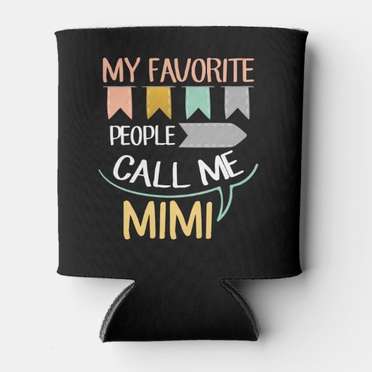 人お気に入りの々は私をミミと呼ぶ 缶クーラー (正面)