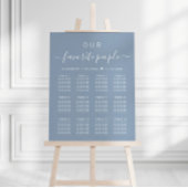 人お気に入りの12表の結婚座席表 ポスター