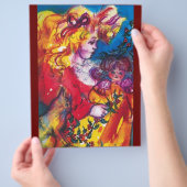 人かわいらし形 チラシ (手)