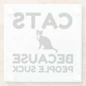 人がいるから吸 ガラスコースター (裏面)