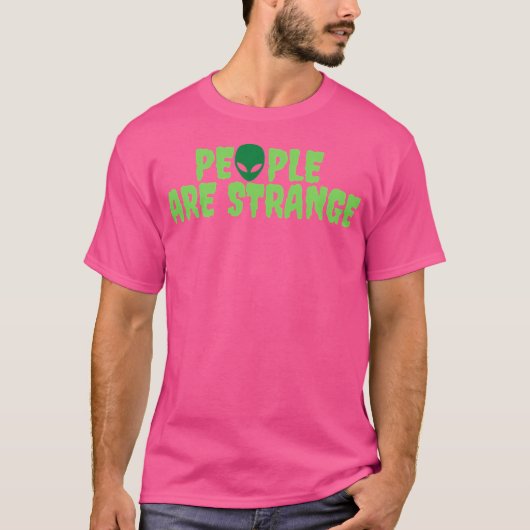 人が変だ Tシャツ (正面)