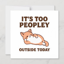 人が多すぎる猫