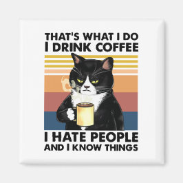 人が嫌いなコーヒーを飲むのはそのせいだ マグネット