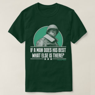 人が彼のベスト米国軍のPattonの歴史をすれば Tシャツ