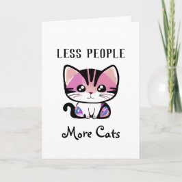 人が減れば猫が増える カード