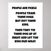 人が移る ポスター (正面)