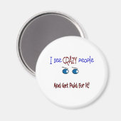 「人が見熱狂するえる」 マグネット (正面/裏面)