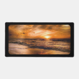 人けのないビーチの日 デスクマット