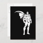 人すごいがポーズをとる ポストカード (正面/裏面)