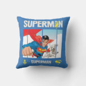 人すごいとクリプトが逃げる クッション (裏面)