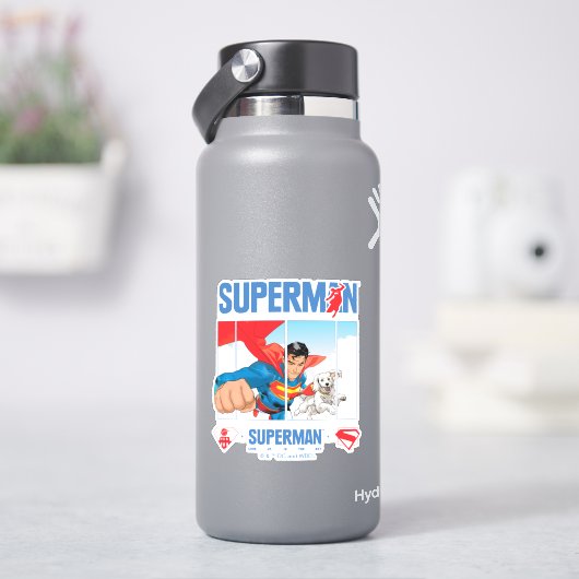 人すごいとクリプトが逃げる シール (HydroFlask)