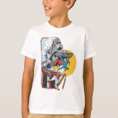 人すごい命列車 Tシャツ (正面)