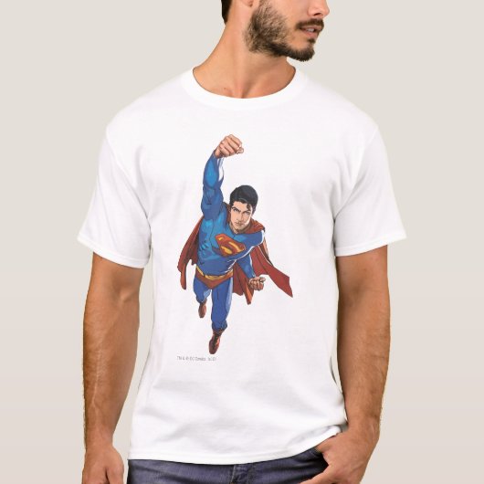 人すごい飛んでいる進 Tシャツ (正面)