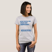 人それぞれで二度と繰り返すことのできない存在である Tシャツ (正面フル)