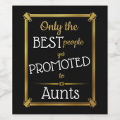 人だけ最高のが国家に昇進する ワインラベル (シングルラベル)