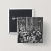 人でなされる電気実験 缶バッジ (正面&裏面)