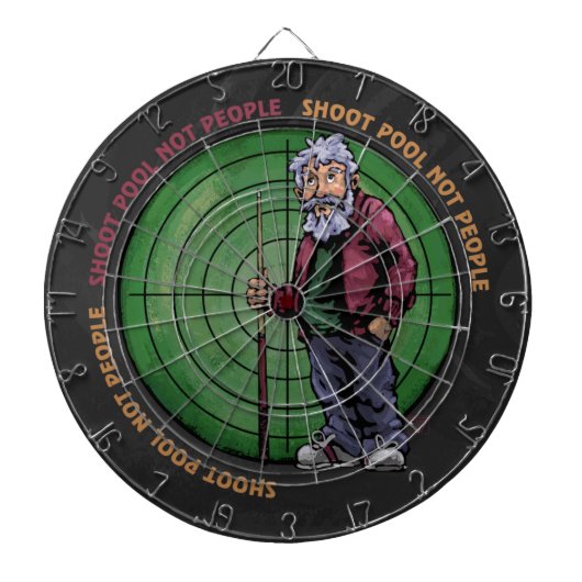 人ではなくプールを撮影 ダーツボード (正面)