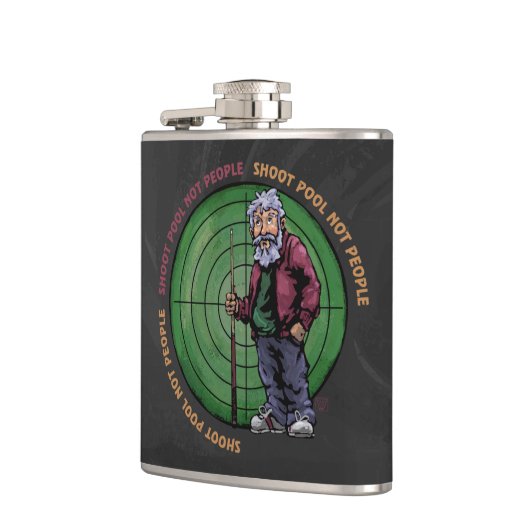 人ではなくプールを撮影 フラスク (左)