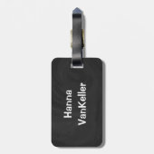 人ではなくプールを撮影 ラゲッジタグ (裏面縦)