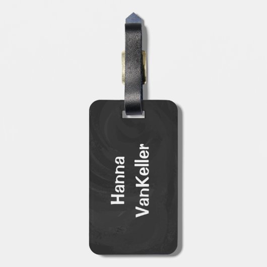 人ではなくプールを撮影 ラゲッジタグ (裏面縦)