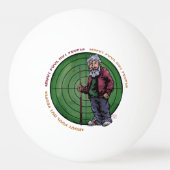 人ではなくプールを撮影 卓球ボール (正面)