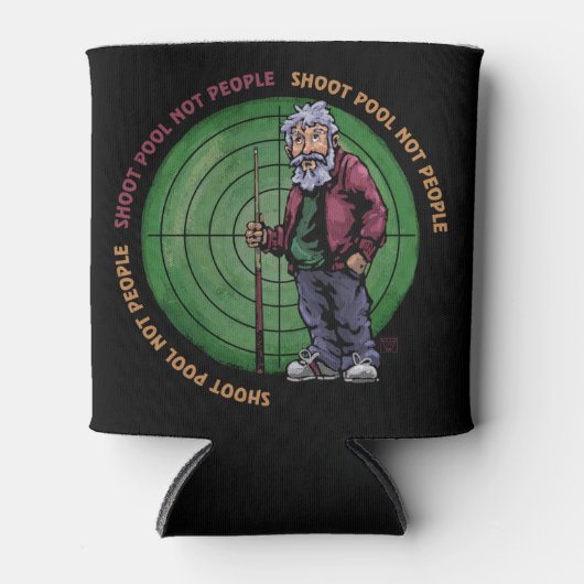 人ではなくプールを撮影 缶クーラー (正面)