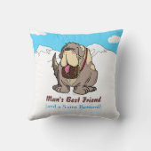 人で親友 クッション (裏面)