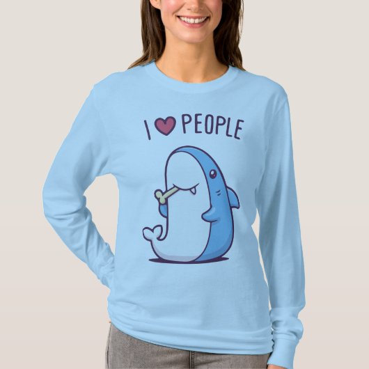 人とって好き Tシャツ (正面)
