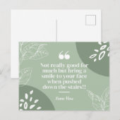 人と人が関係しているクール人がある ポストカード (正面/裏面)