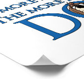 人と会えば会うほど犬が好きだ ポスター (角)