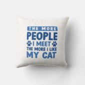 人と会えば会うほど クッション (裏面)