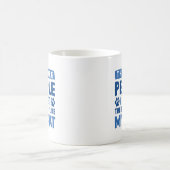 人と会えば会うほど コーヒーマグカップ (中央)