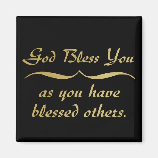 人と同じ様に神が恵賛美みよ マグネット (正面)