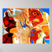 人と地球温暖化 ポスター (正面)