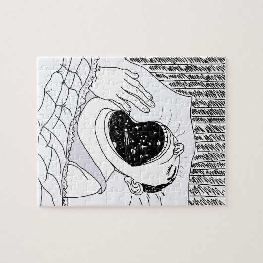 人と宇宙 ジグソーパズル (横)