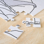 人と宇宙 ジグソーパズル (側面)