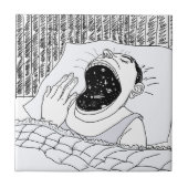 人と宇宙 タイル (正面)